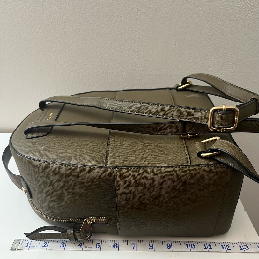 CALPAK Kaya Rounded Backpack Olive Green - Picture 6 of 7